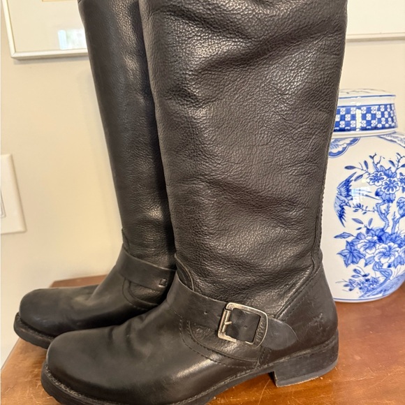 Frye Veronica Black Women’s slouch boots - Picture 4 of 7